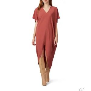 Hatch Burnt Orange Riviera Maternity Dress One Size $328
